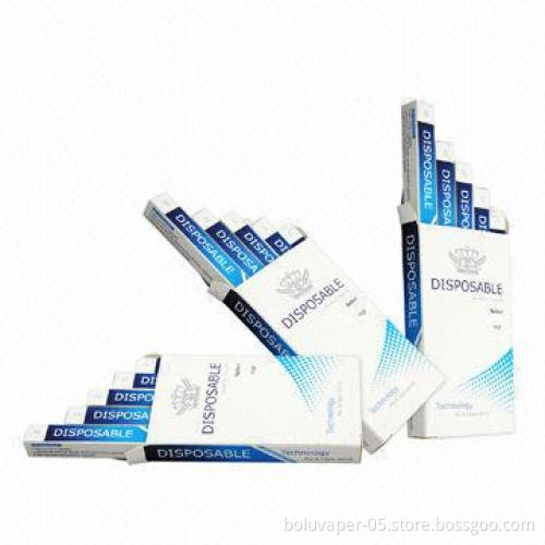 Disposable Electronic Cigarettes, More than 500 Puffs, Display Box